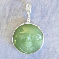 Aventurine Goddess Pendant