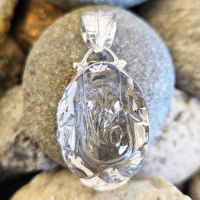 Crystal Ganesh Pendant